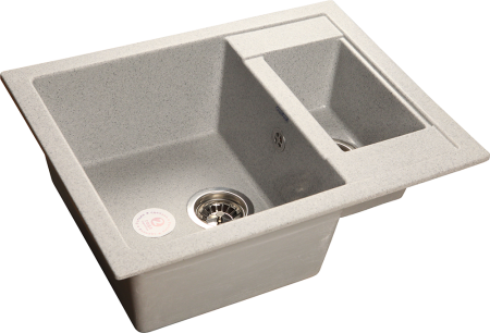 Кухонная мойка GranFest Quadro 610K, Q-610K серый